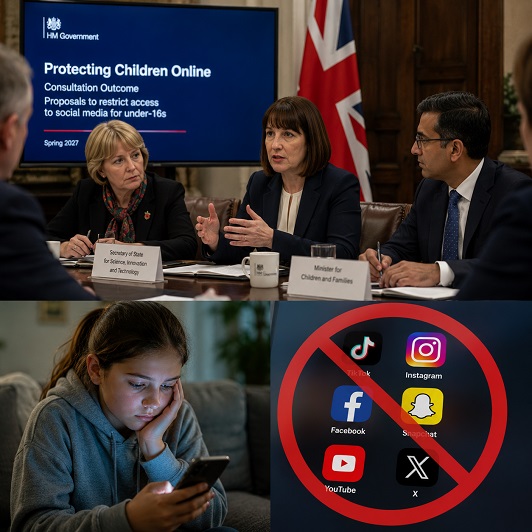 Under-16s To Be Banned From Social Media From 2027